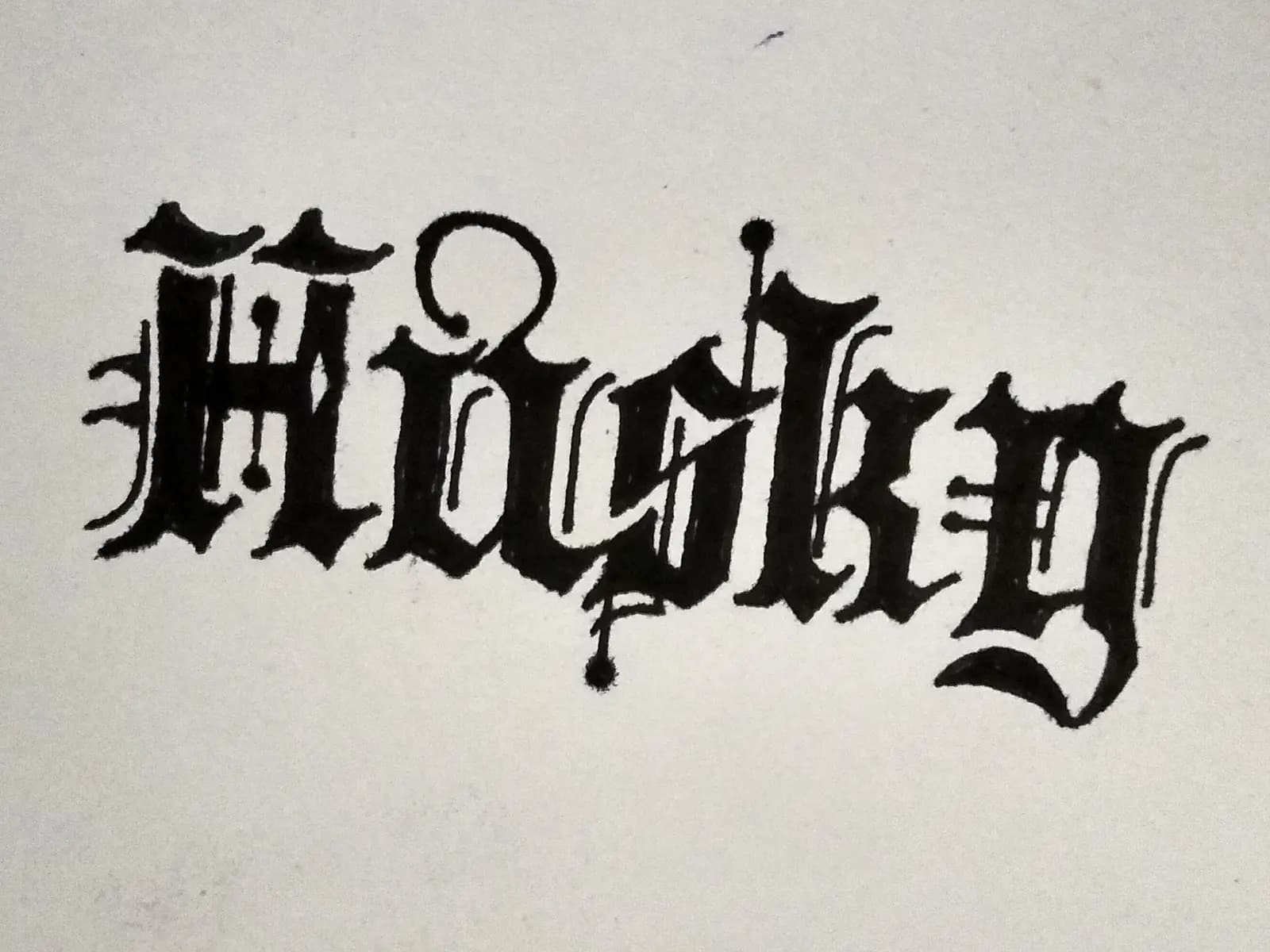 Husky — Boceto 3