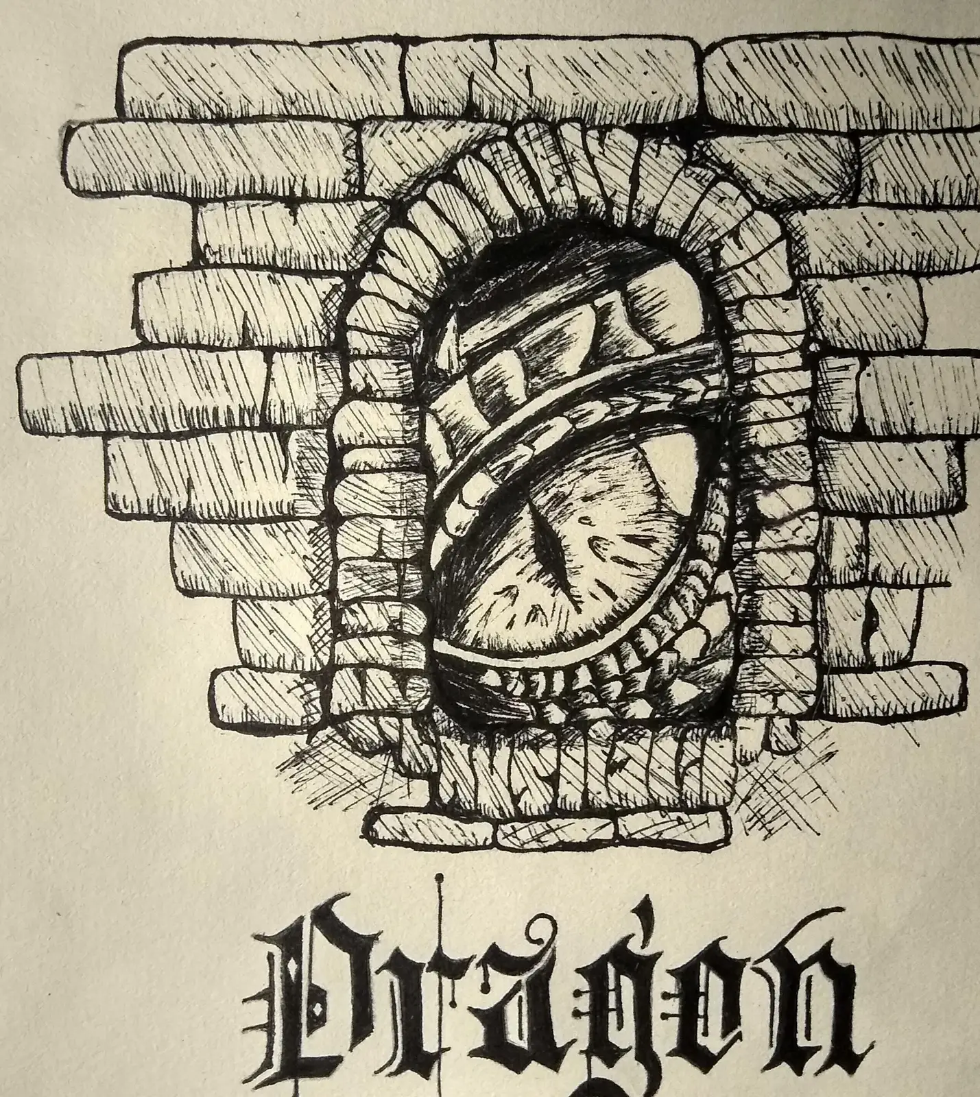 Dragon — Boceto 1