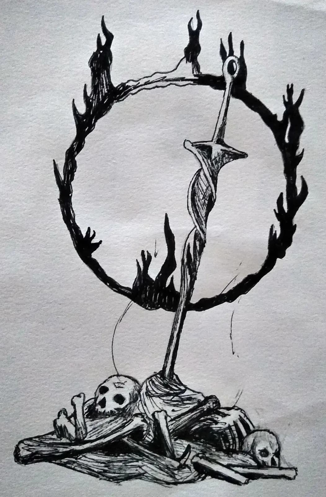 Ash — Boceto 1