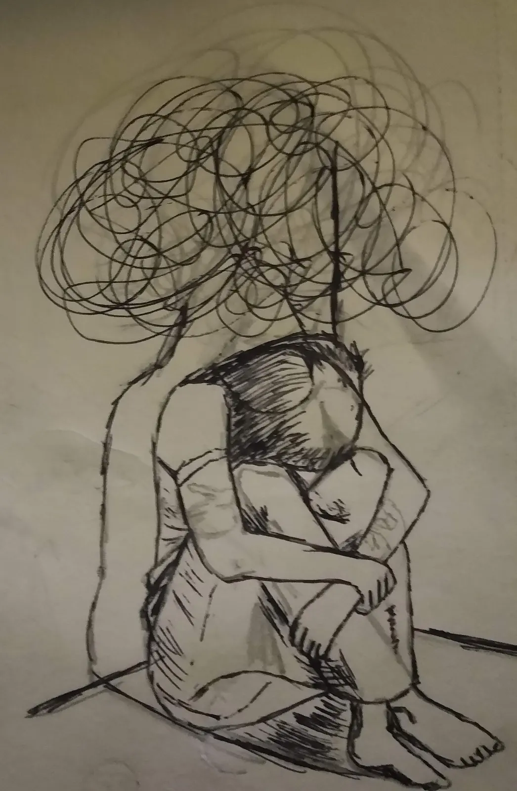 Injured — Boceto 1