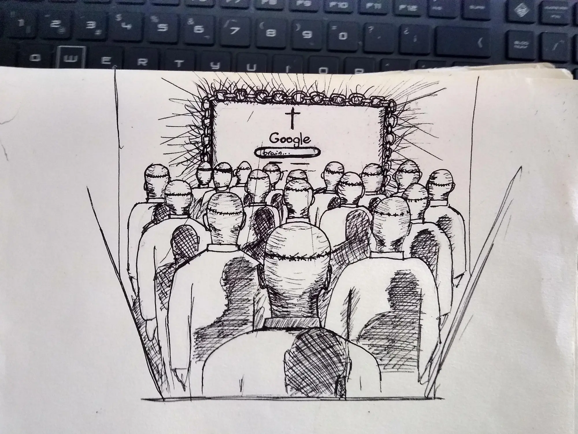 Mindless — Boceto 1